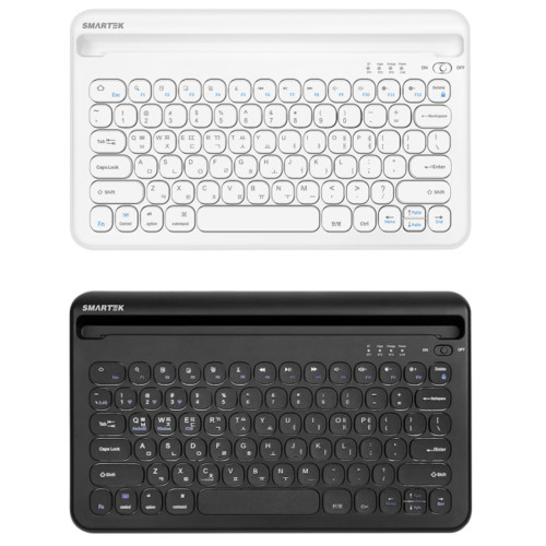 Wireless Dual Mini Keyboard (Bluetooth+ Receiver)