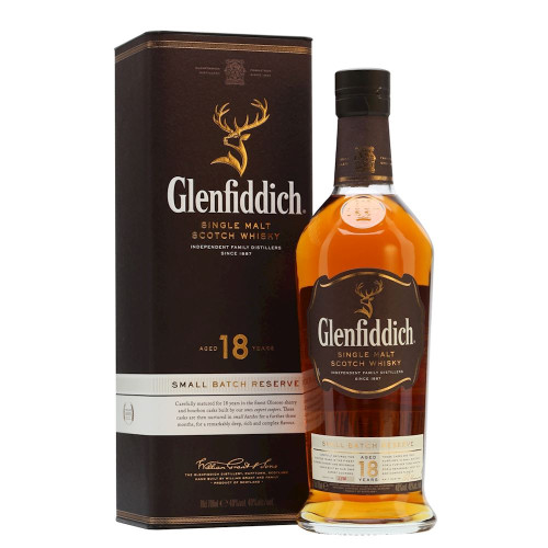 WHISKY GLENFIDDICH 18Y  0.7L