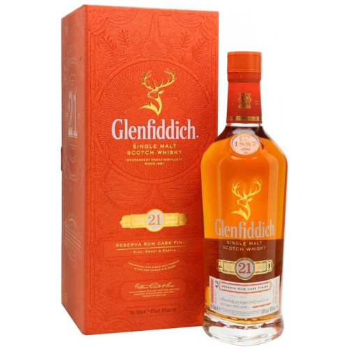 WHISKY GLENFIDDICH 21Y 0.7L