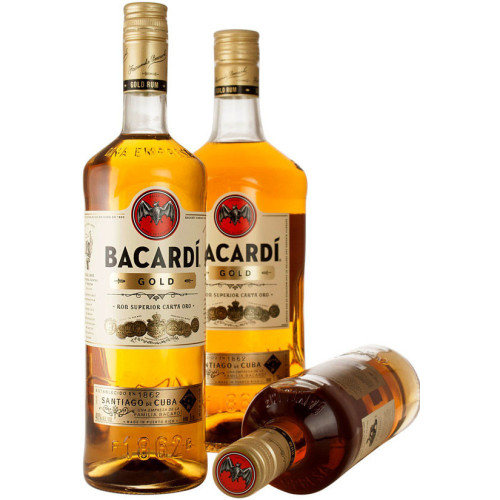 RUM BACARDI GOLD 1L