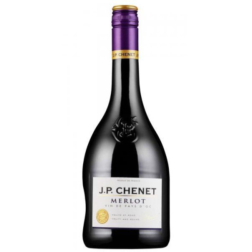 RED WINE J.P CHENET MERLOT 13% FRANCE 0.75L