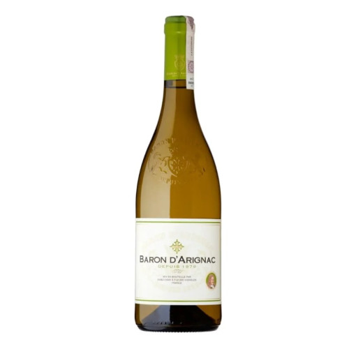 WHITE WINE, BARON D'ARIGNAC 11% FRANCE 0.75L