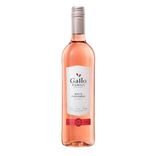 ROSE WINE GALLO FAMILY VINEYARDS WHITE ZINFANDEL 8% USA 0.75L