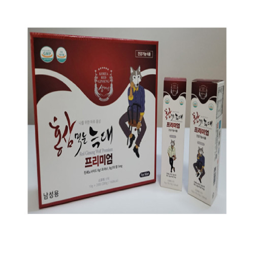 Red Ginseng Eating Wolf Premium 10g * 28 packets/Set