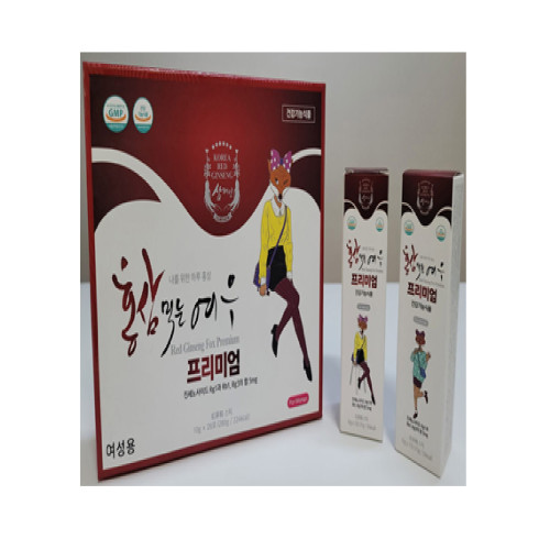 Red Ginseng Eating Fox Premium 10g * 28 packets/Set