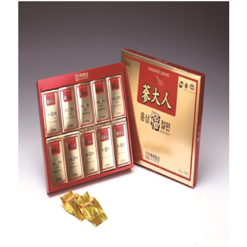 Red ginseng slices, fortune (福) 20g*10bags/Set