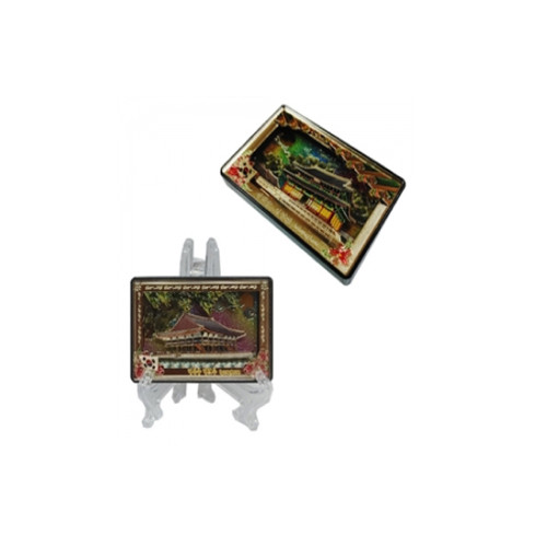 Palace 3D picture frame and magnet 2-piece set